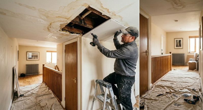 Ceiling Leak Repair Service in Katy, TX