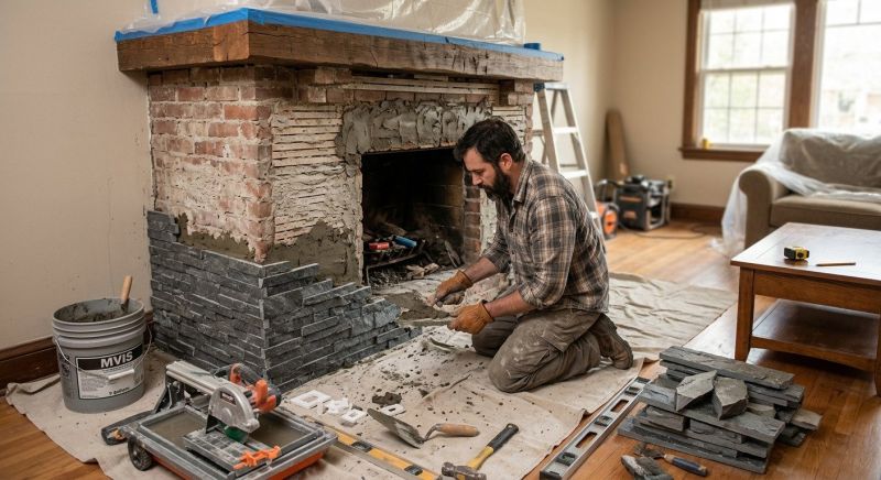 Fireplace Remodeling Service in Katy, TX
