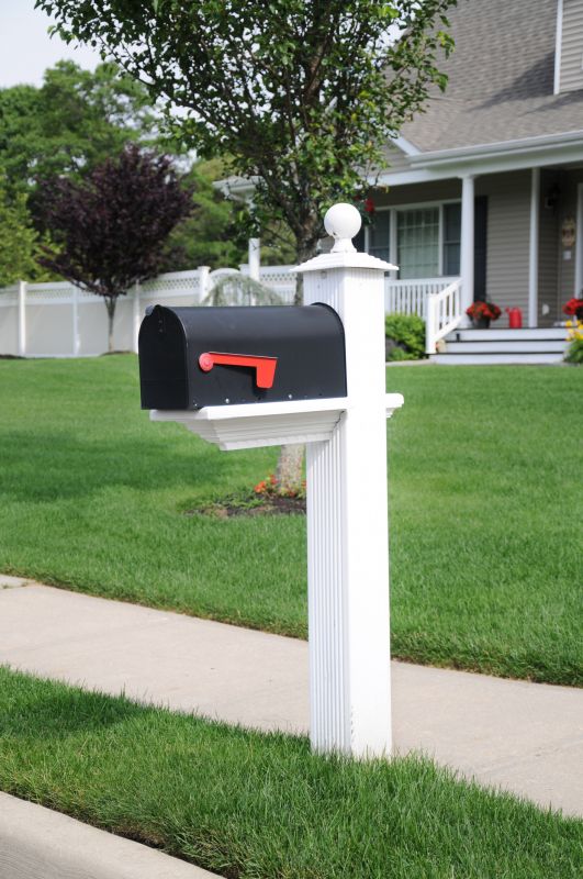 Damaged Mailbox Post